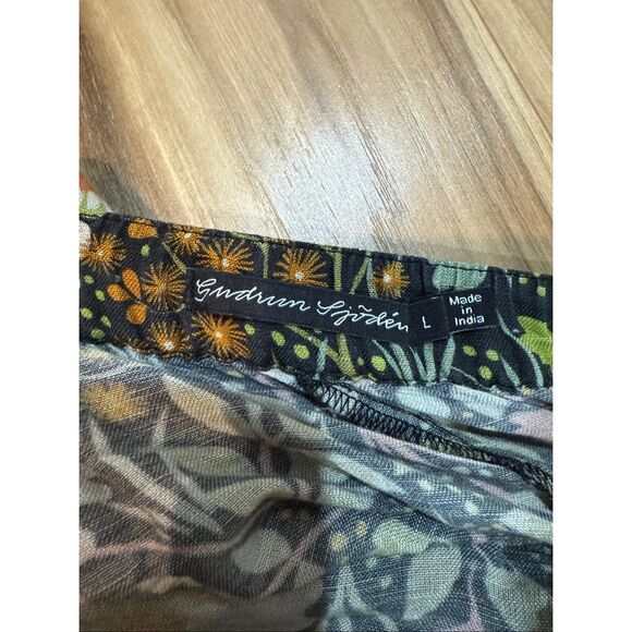 Gudrun Sjoden linen floral pants size Large - Picture 3 of 8